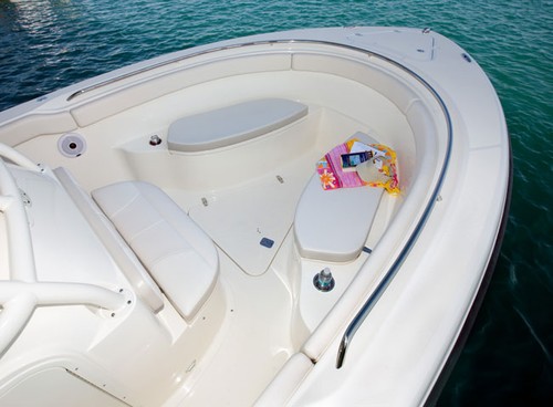 The centre console could almost be confused for a bowrider. © Sandman PR